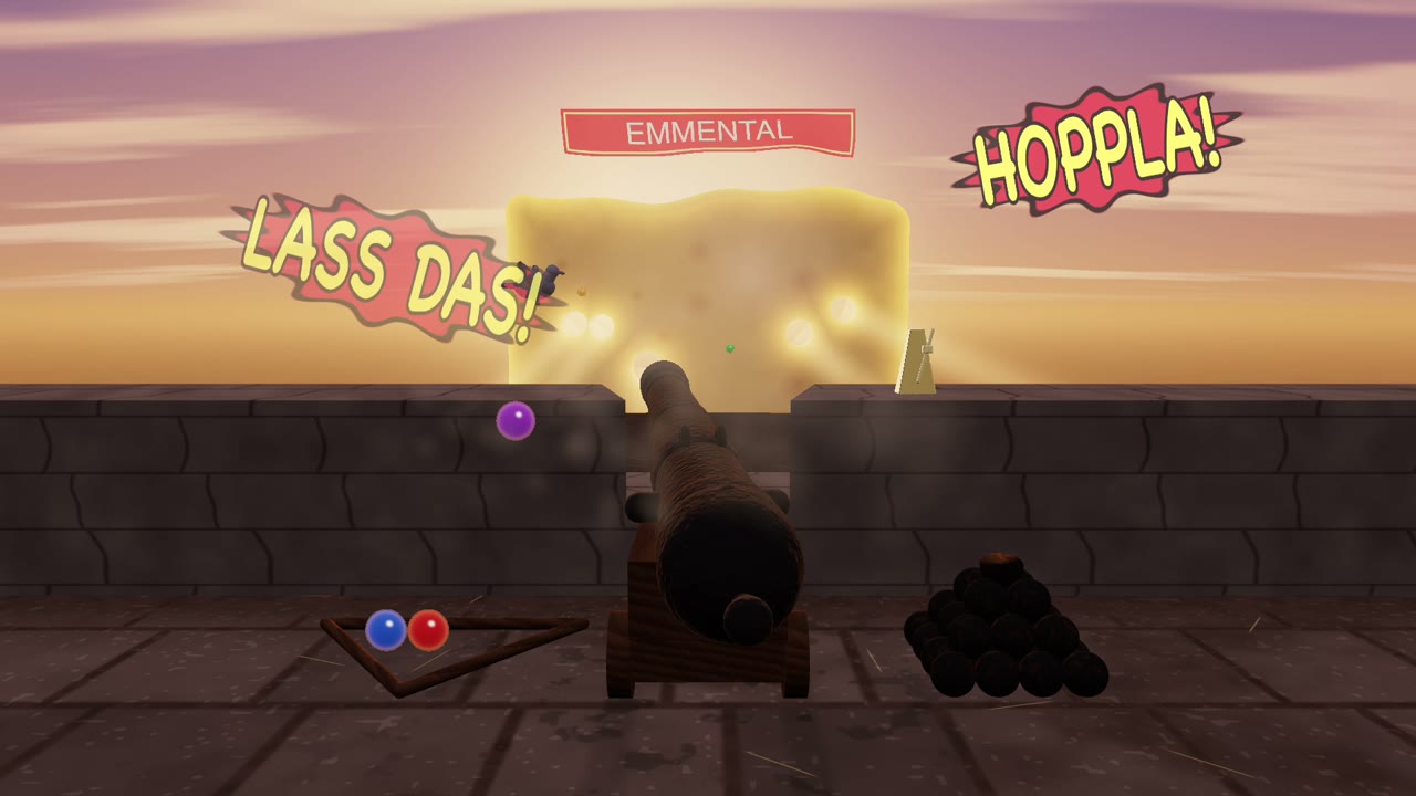 Fortress Fromage, Particles