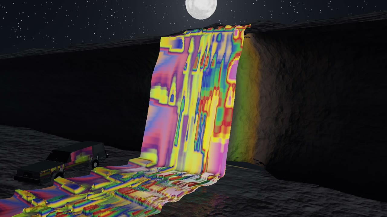 Falls, Particles