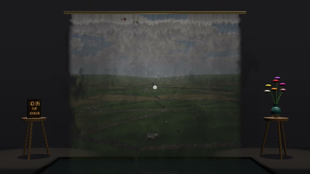 The Mist Screen, Scenes